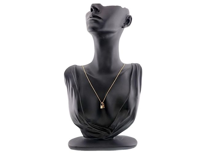 Collana con pendente Lockit in oro giallo 18K Louis Vuitton - vista 6