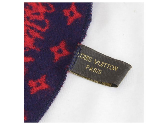 Stola Louis Vuitton blu navy - vista 5