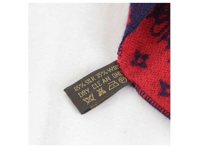 Stola Louis Vuitton blu navy - vista 6