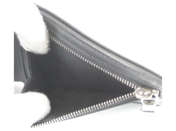 Louis Vuitton Taiga Black Bi-fold Wallet - view 9
