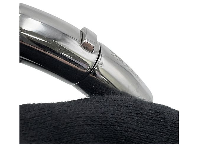 Saffiano Bracciale charm in pelle nera Prada Nero - vista 9