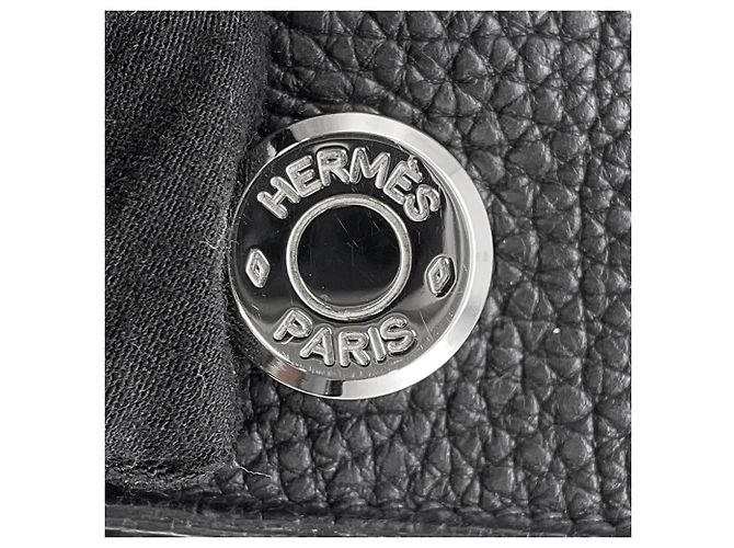 Hermès Borsa a tracolla Dogon Hermes in pelle Togo nera Nero - vista 12
