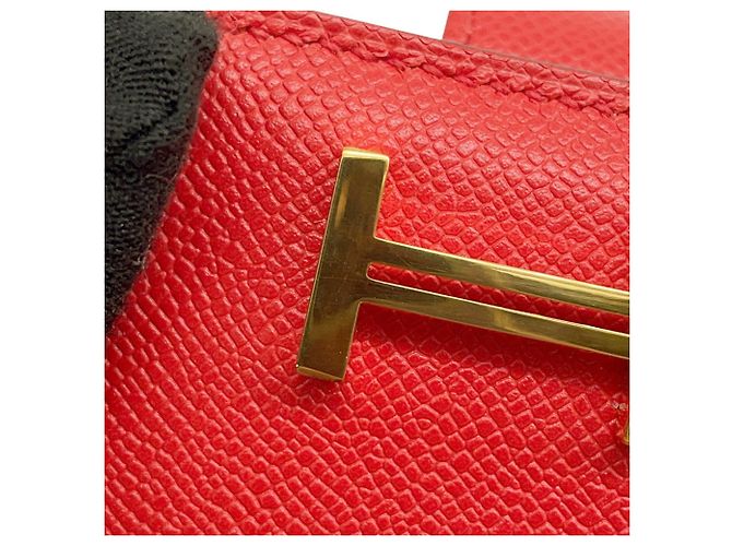 Hermès Hermes Bi-fold Wallet Bearn Compact Rouge Pivoine - Ansicht 10