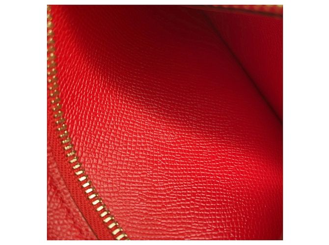 Hermès Hermes Bi-fold Wallet Bearn Compact Rouge Pivoine - Ansicht 8