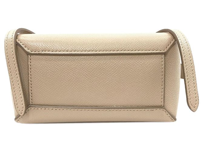 Céline Borsa 2-Way Celine Belt Bag Nano Beige - vista 4