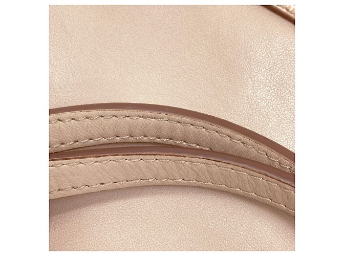 Borsa tote Bally Logo in pelle beige - vista 18