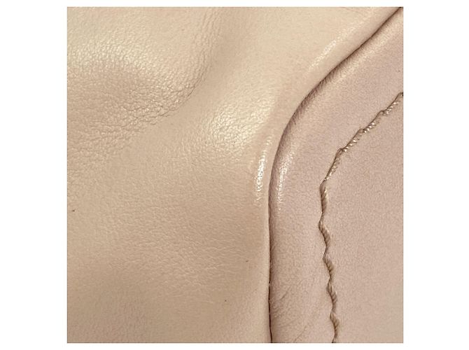 Borsa tote Bally Logo in pelle beige - vista 20