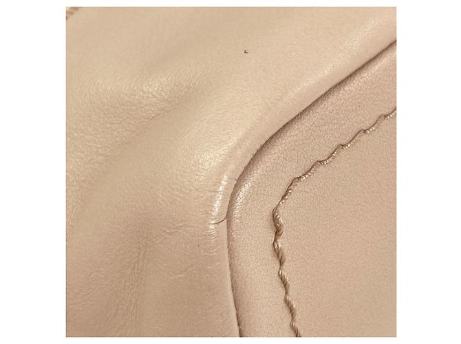 Borsa tote Bally Logo in pelle beige - vista 22