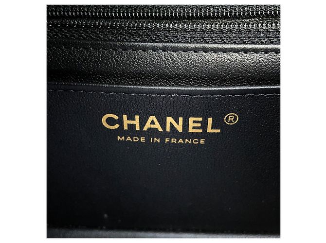Borsa a Spalla con Catena Chanel Matelassé 2.55 Mini Nero - vista 12