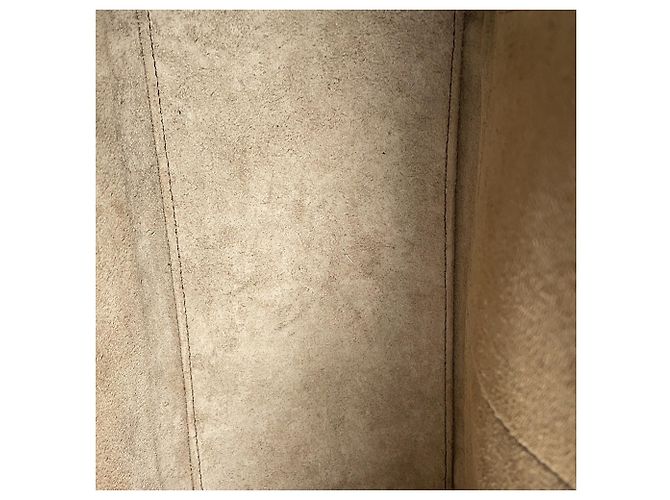 Céline Borsa Celine Luggage Micro Shopper Grigio - vista 10