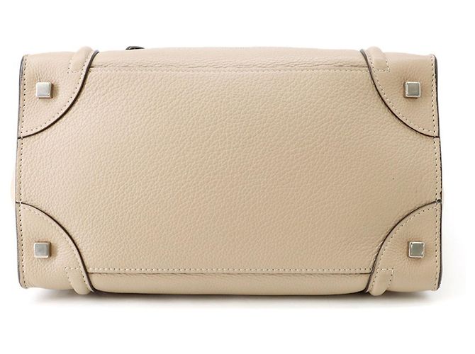 Céline Borsa Celine Luggage Shopper Mini Beige - vista 3