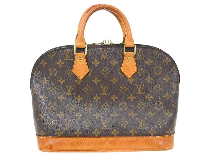 Louis Vuitton Alma Monogram Canvas PM Brown - view 2