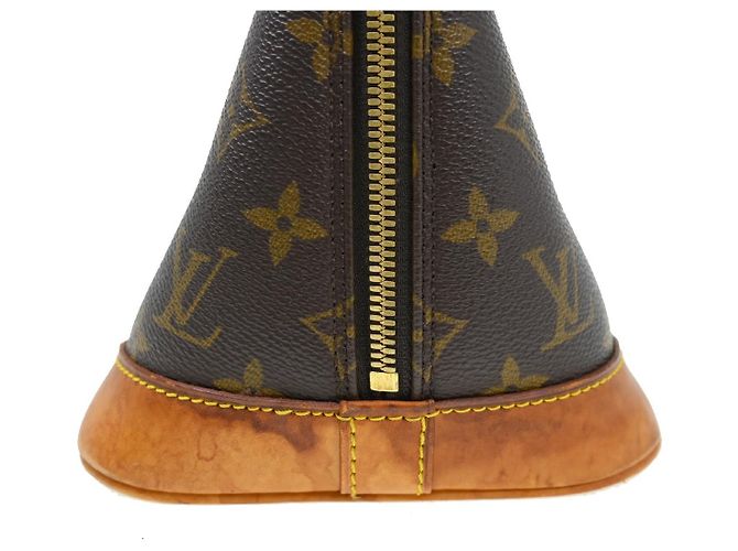 Louis Vuitton Alma Monogram Canvas PM Brown - view 3