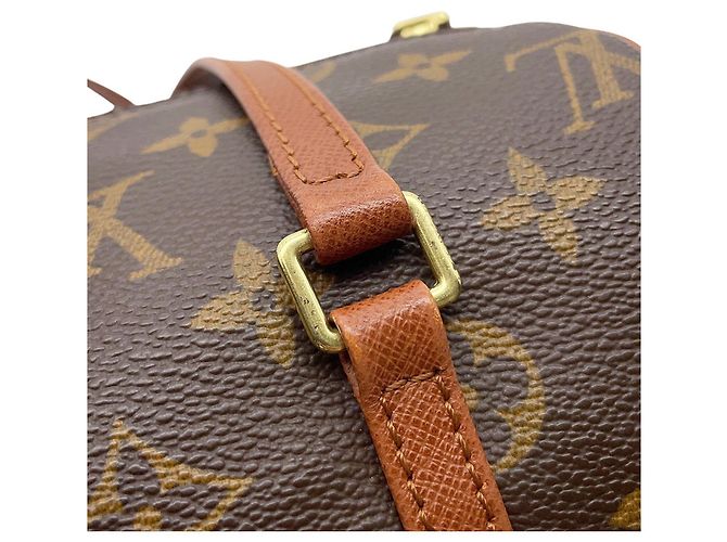 Borsa Louis Vuitton Monogram Papillon 26 Marrone - vista 7