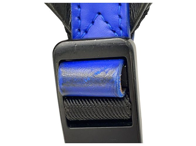 Zaino Louis Vuitton Monogram Macassar Dean Nero Blu Monogramma - vista 14