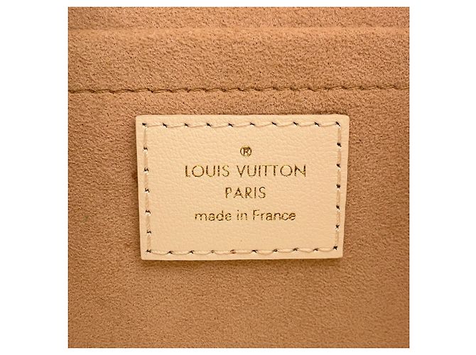 Borsa quadrata con monogramma in rilievo Louis Vuitton M23059 Bianco Multicolore - vista 15