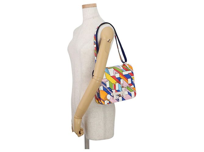 Hermès Hermes Constance 3 24 Schultertasche Mehrfarben - Ansicht 4