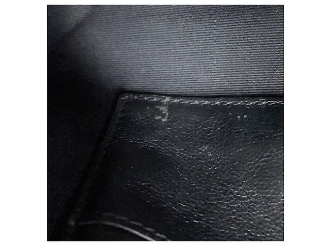 Borsa a tracolla con catena Yves Saint Laurent Paris Nero - vista 11