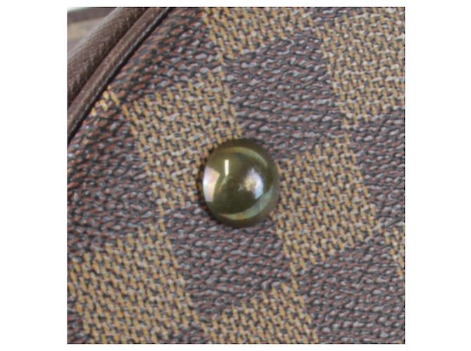 Borsa a Spalla Louis Vuitton Mare Nero Bianco Rosso Damier ebene - vista 6