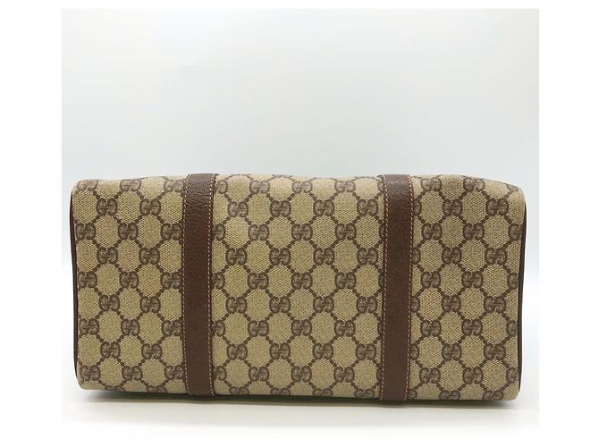 Borsa Boston GG Supreme marrone Gucci Beige - vista 3