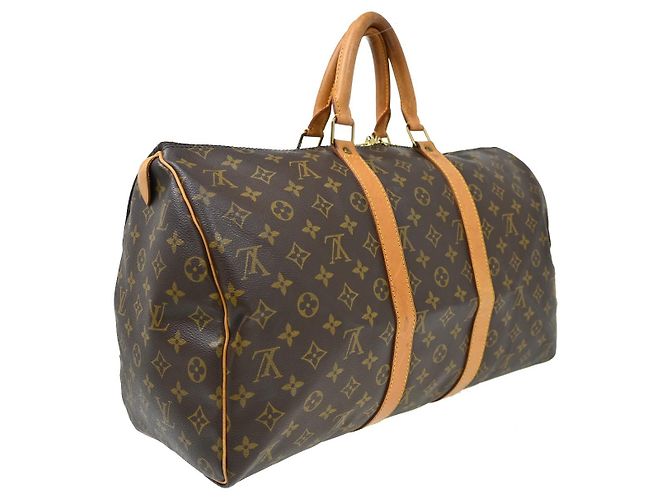 Louis Vuitton Keepall Monogram Canvas 45 Marrone - vista 2