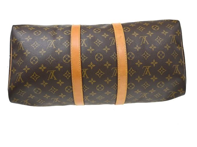 Louis Vuitton Keepall Monogram Canvas 45 Marrone - vista 7