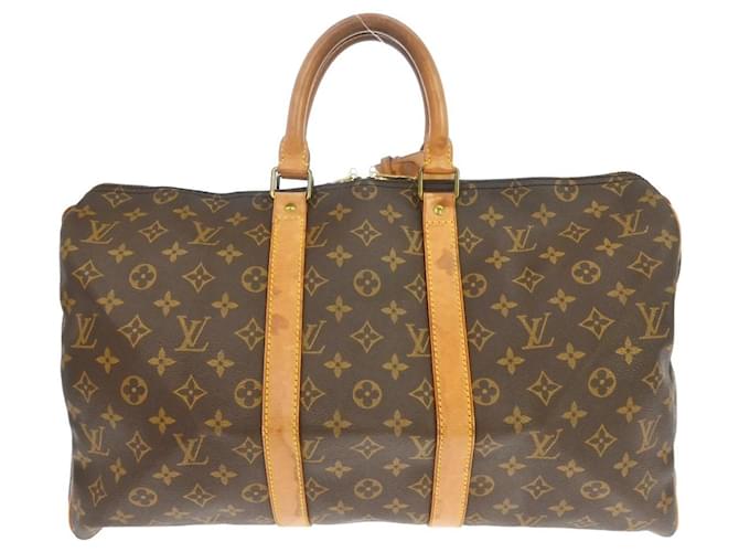 Louis Vuitton Keepall Monogram Canvas 45 Marrone - vista 2