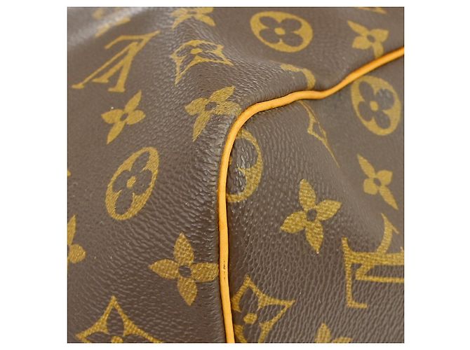 Borsa Keepall Louis Vuitton Monogram Canvas 60 Marrone - vista 7