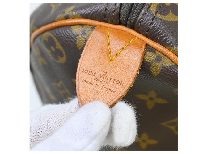 Louis Vuitton Keepall Monogram Canvas 50 Marrone - vista 4