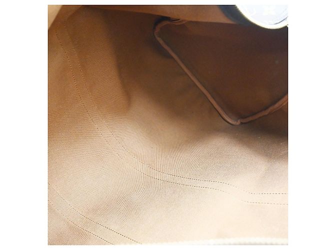 Bolso Keepall Louis Vuitton Monogram Canvas 55 Castaño - vista 3