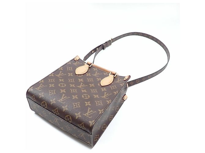 Borsa Louis Vuitton Monogram Sac Plat BB - vista 2