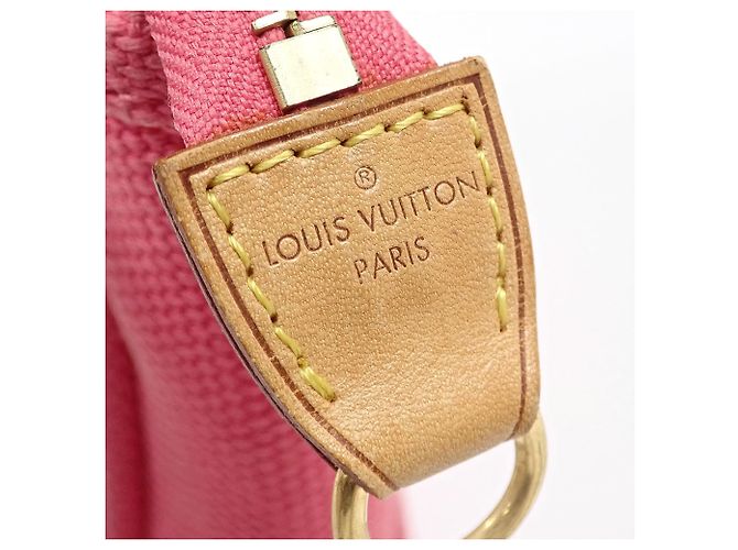 Borsa Louis Vuitton Antigua Cabas PM Rosso - vista 8