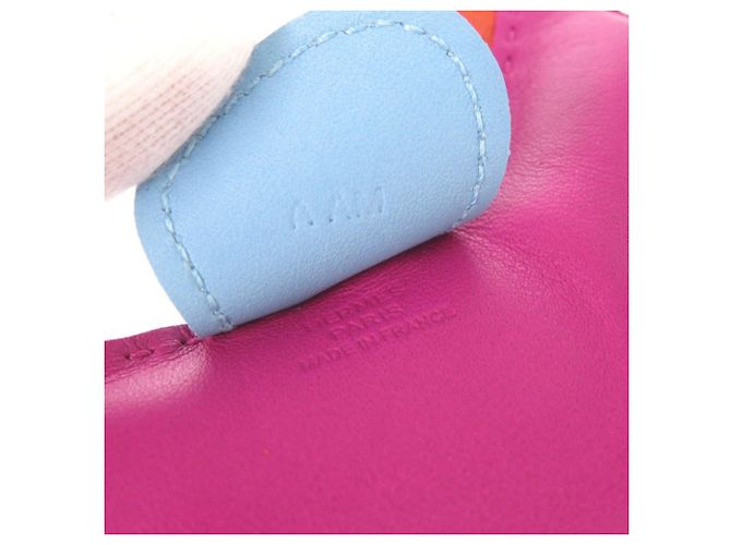 Hermès Charm per borsa Rodeo MM Hermes Rosa - vista 4