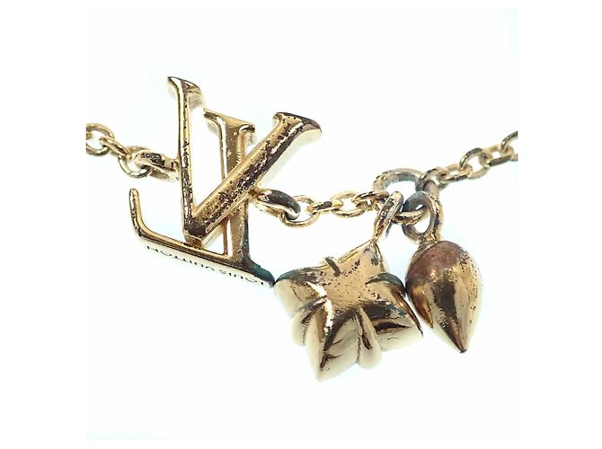 Bracciale charm Louis Vuitton Lulugram D'oro - vista 3