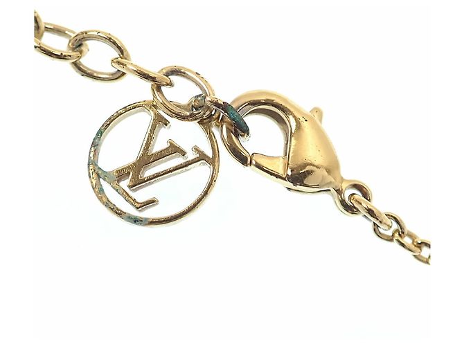 Bracciale charm Louis Vuitton Lulugram D'oro - vista 4