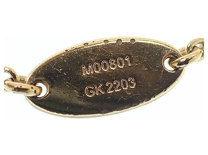 Bracciale charm Louis Vuitton Lulugram D'oro - vista 6