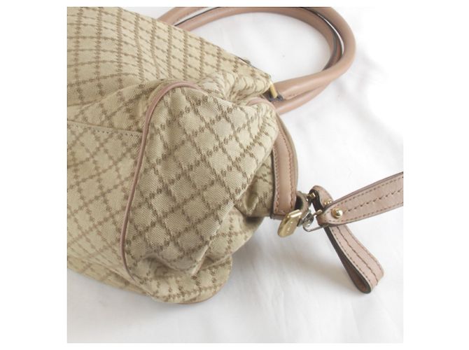 Borsa Gucci Diamante Sukey Nero Beige Giallo - vista 3