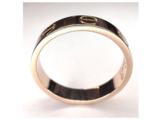 Anello Love Band in oro rosa Cartier D'oro - vista 3