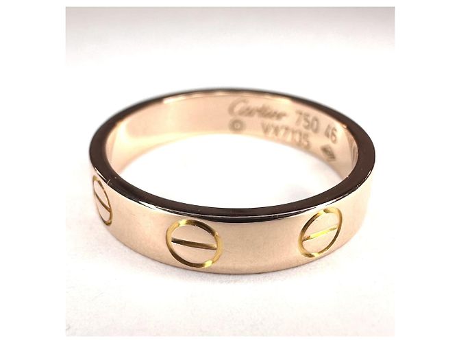 Anello Love Band in oro rosa Cartier D'oro - vista 4