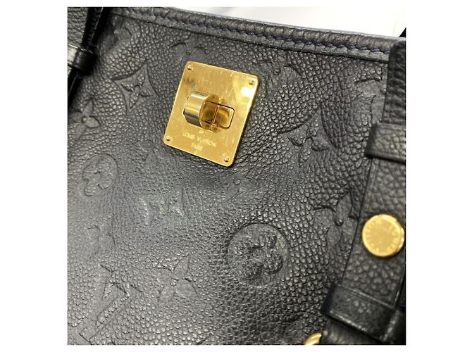 Borsa Tote Louis Vuitton Citadine PM Infini Nero Monogramma - vista 2