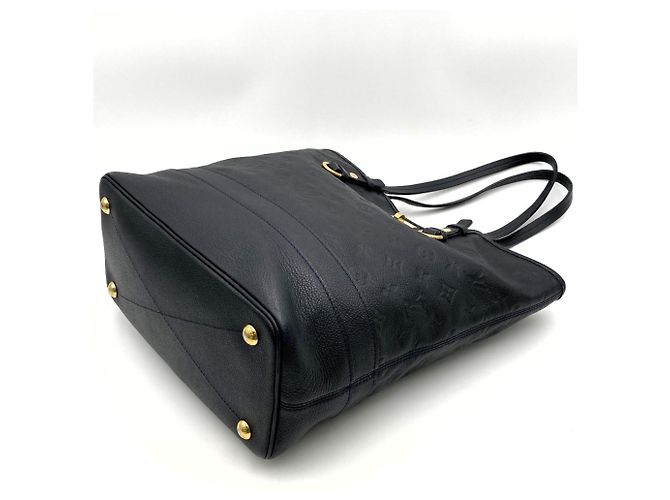 Borsa Tote Louis Vuitton Citadine PM Infini Nero Monogramma - vista 4