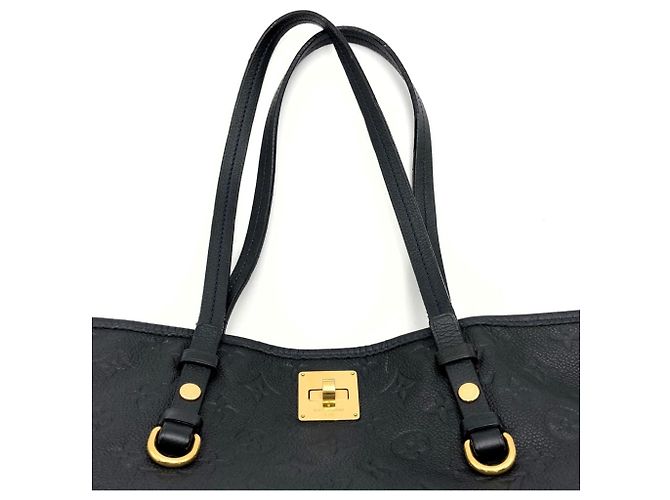 Borsa Tote Louis Vuitton Citadine PM Infini Nero Monogramma - vista 6