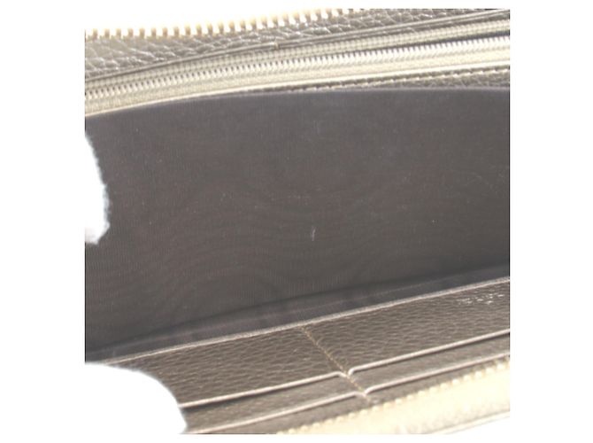 GUCCI Bamboo Tassel Long Wallet Weiß Golden - Ansicht 10