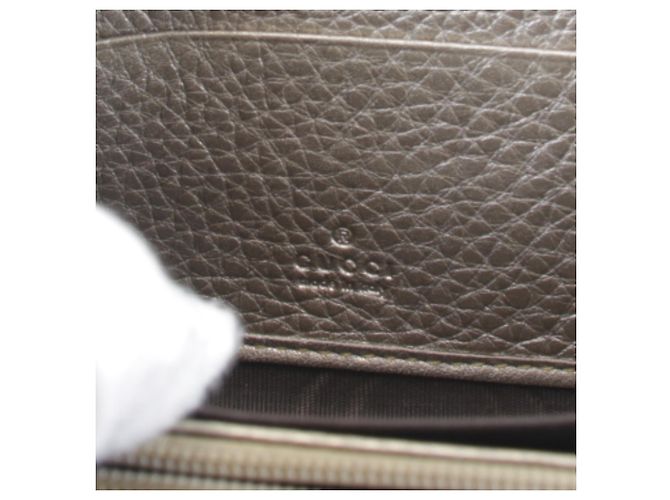 GUCCI Bamboo Tassel Long Wallet Weiß Golden - Ansicht 11