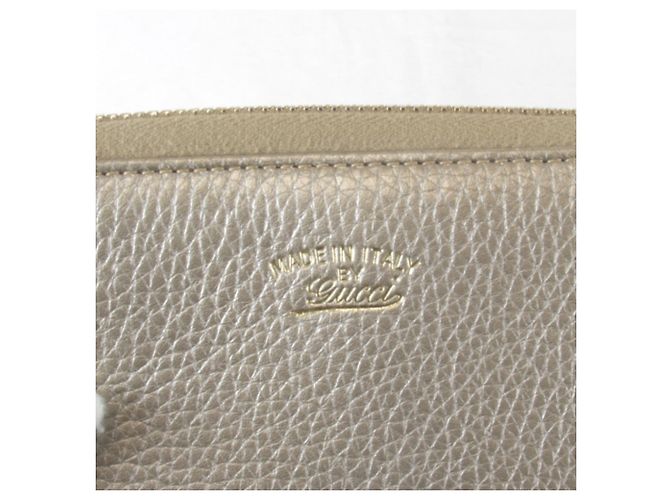 GUCCI Bamboo Tassel Long Wallet Weiß Golden - Ansicht 6