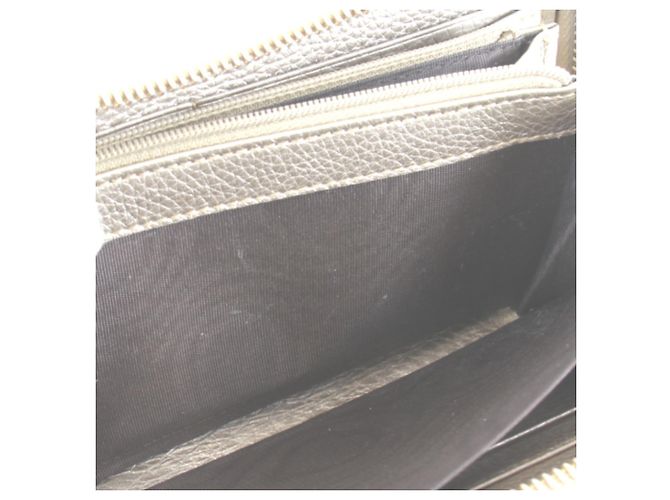 GUCCI Bamboo Tassel Long Wallet Weiß Golden - Ansicht 9