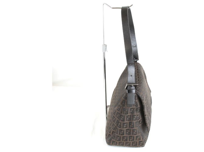 Borsa a tracolla a secchiello Fendi Zucchino Mamma - vista 2