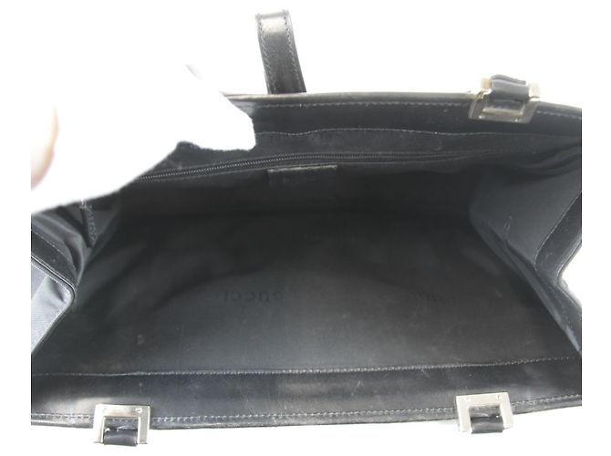 Borsa Gucci Jackie 002 Nero Bianco - vista 10
