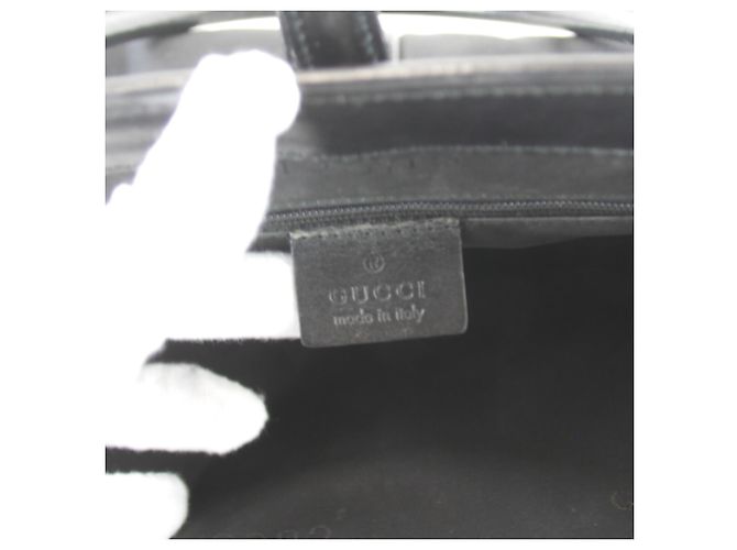 Borsa Gucci Jackie 002 Nero Bianco - vista 11