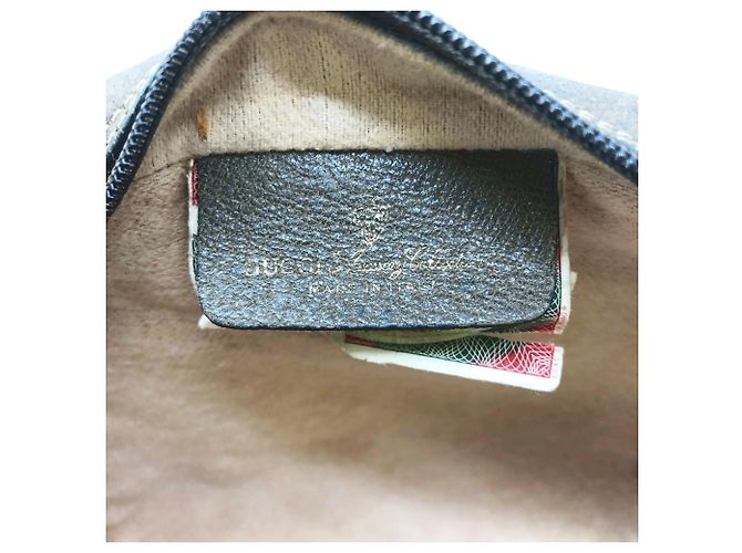 Borsa a tracolla Gucci GG Supreme Sherry Marrone - vista 12